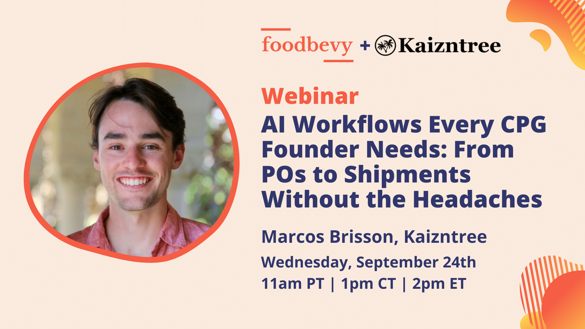 AI Workflows Every CPG Founder Needs From POs to Shipments Without the Headaches